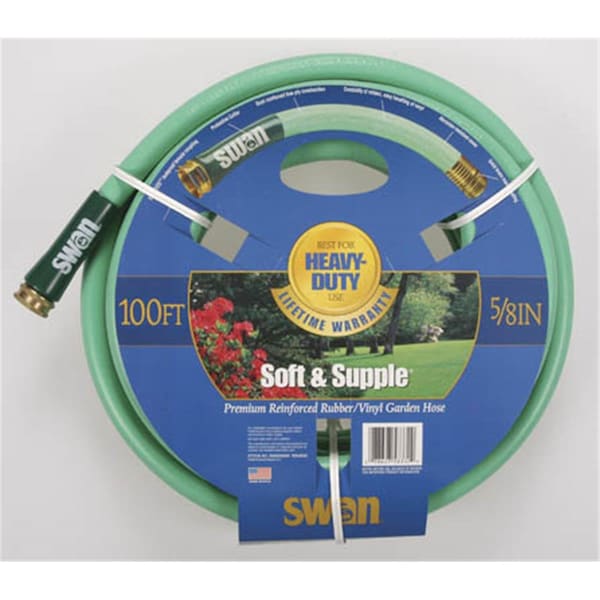 Colorite Swan .63in. x 100ft. Soft & Supple Garden Hose CO310057 - main